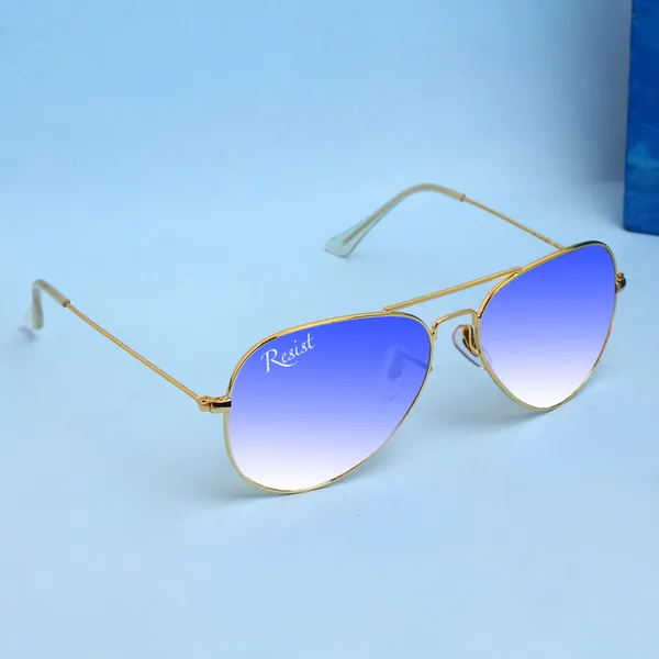 UV_Protected_Gold_Blue_Reflector_Gradient_Aviator_Sunglasses_For_Men_&_Women