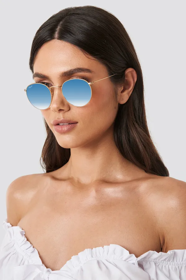 UV_Protected_Gold_Blue_Gradient_Round_Sunglasses_For_Men_&_Women