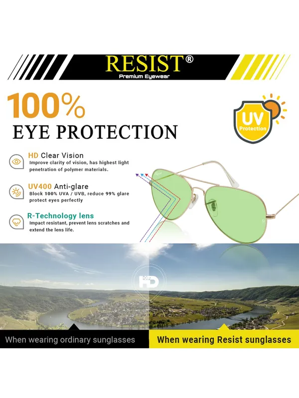 UV_Protected_Gold_Green_Night_Vision_Aviator_Sunglasses_for_Men_and_Women