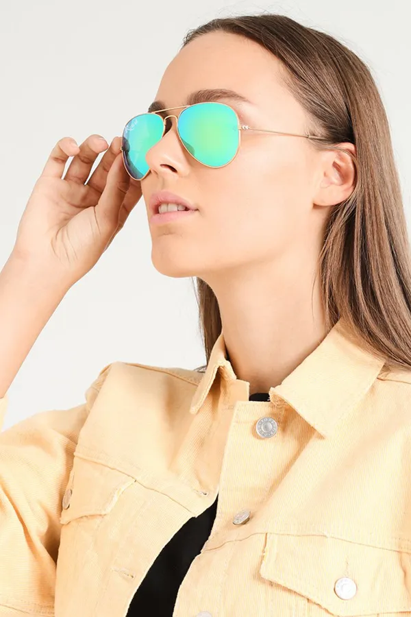 UV_Protected_Gold_Green_Reflector_Aviator_Sunglasses_for_Men_and_Women