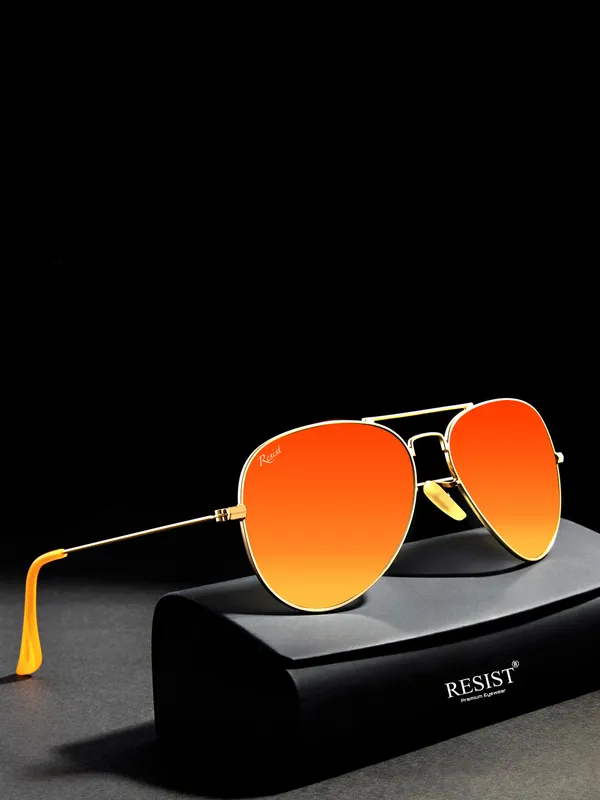 UV_Protected_Gold_Orange_Reflector_Aviator_Sunglasses_for_Men_and_Women
