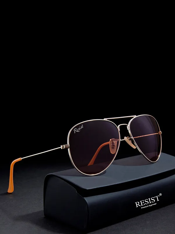 UV_Protected_Gold_Pink_Night_Vision_Aviator_Sunglasses_for_Men_and_Women