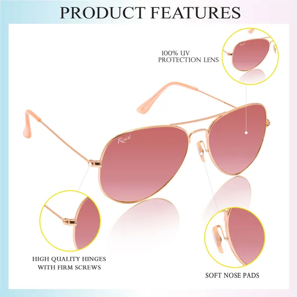 UV_Protected_Gold_Pink_Reflector_Aviator_Sunglasses_for_Men_and_Women