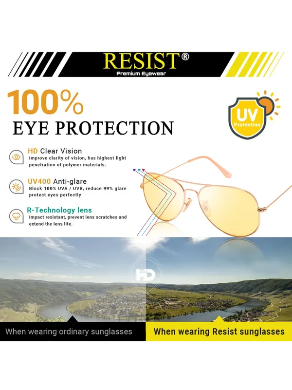 UV_Protected_Gold_Yellow_Night_Vision_Aviator_Sunglasses_for_Men_and_Women