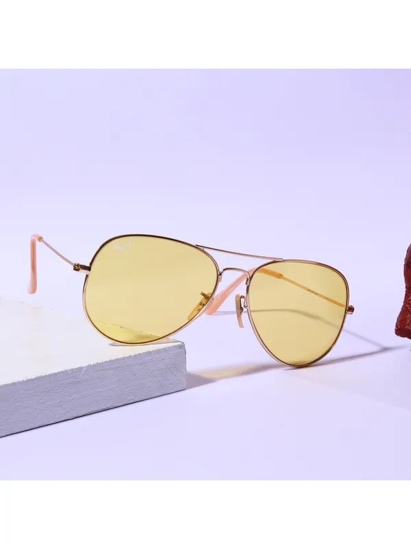UV_Protected_Gold_Yellow_Night_Vision_Aviator_Sunglasses_for_Men_and_Women