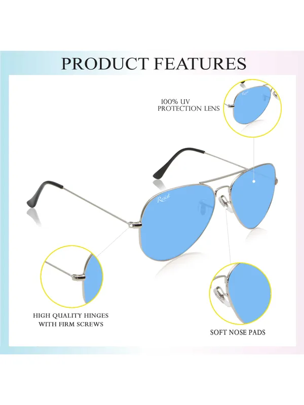 UV_Protected_Silver_Blue_Night_Vision_Aviator_Sunglasses_for_Men_and_Women