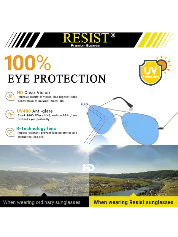 UV_Protected_Silver_Blue_Night_Vision_Aviator_Sunglasses_for_Men_and_Women