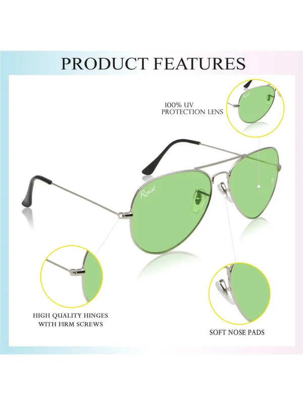 UV_Protected_Silver_Green_Night_Vision_Aviator_Sunglasses_for_Men_and_Women