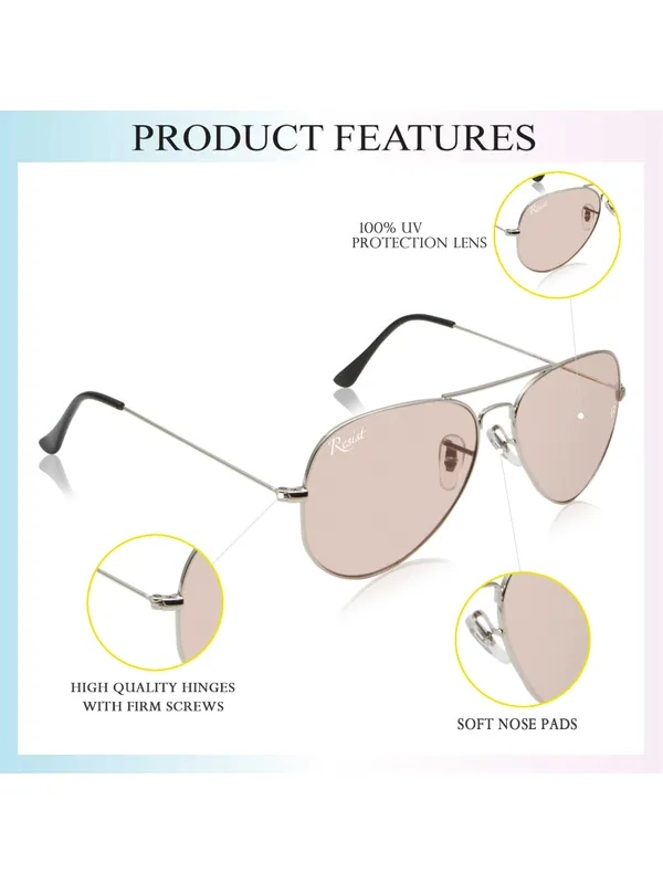 UV_Protected_Silver_Pink_Night_Vision_Aviator_Sunglasses_for_Men_and_Women