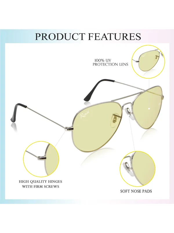 UV_Protected_Silver_Yellow_Night_Vision_Aviator_Sunglasses_for_Men_and_Women