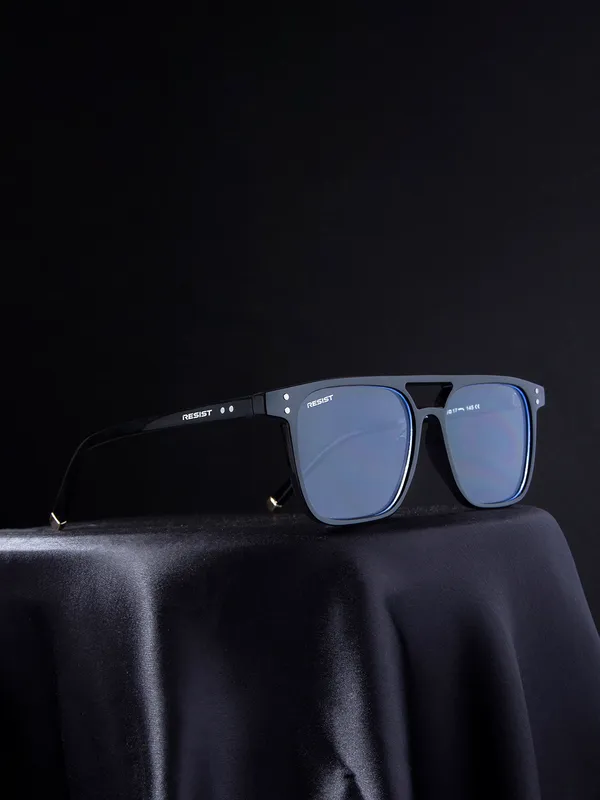 UV_Protected_Black_Clear_Square_Sunglasses_For_Men_&_Women
