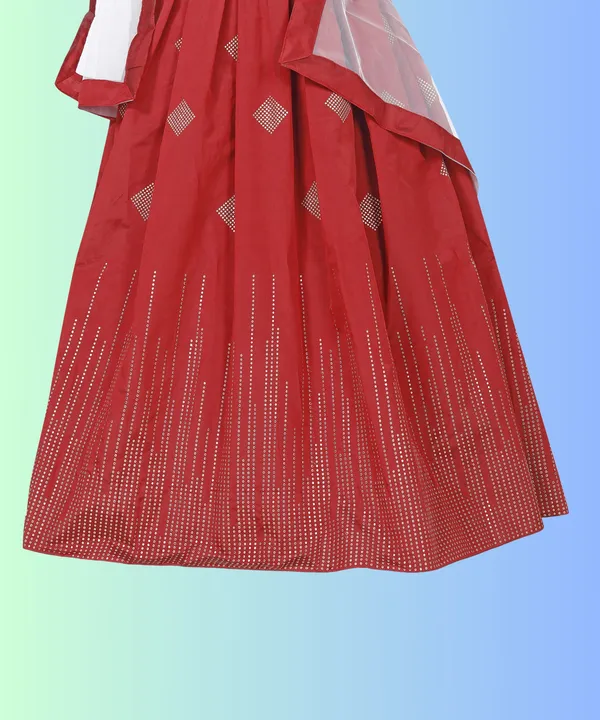 Prawah_Kids_Girls__Party_Wear_Ston_Work_Hevi_Lehenga_Choli_for_kids_girls