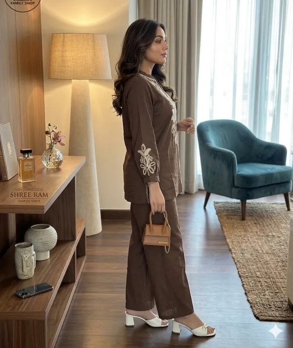 Beautiful_Embroidery_Work_Cotton_Kurta_and_Pant