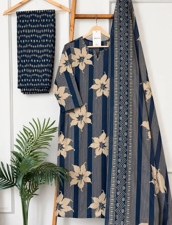 Cotton_Kurta_and_Pant_&_Dupatta_(3pcs_Set)