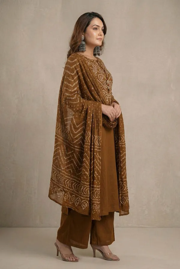 Women_beautiful_kurta_and_pant_with_dupatta_Set