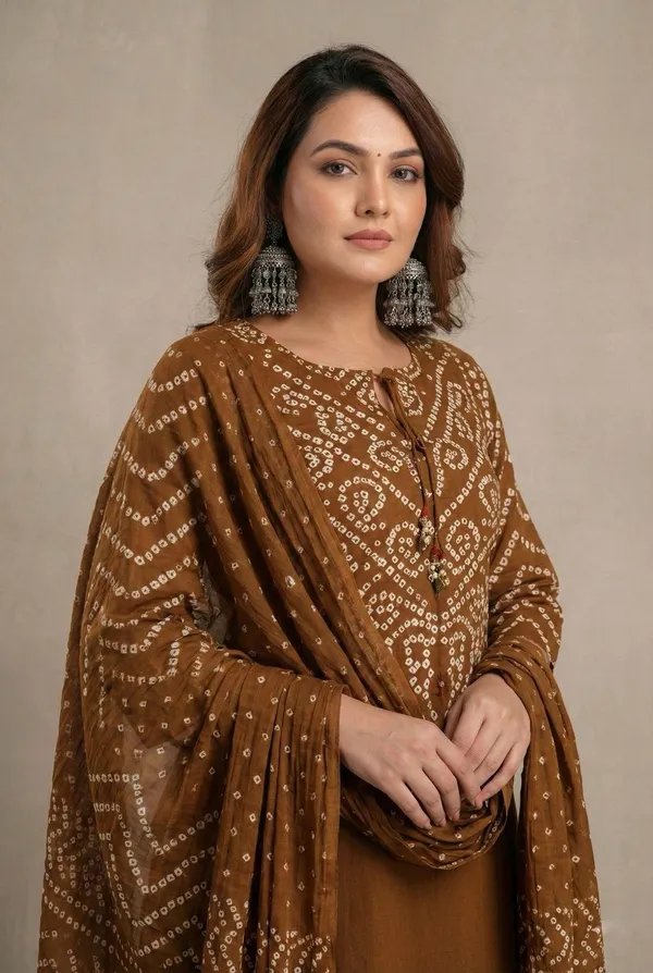 Women_beautiful_kurta_and_pant_with_dupatta_Set