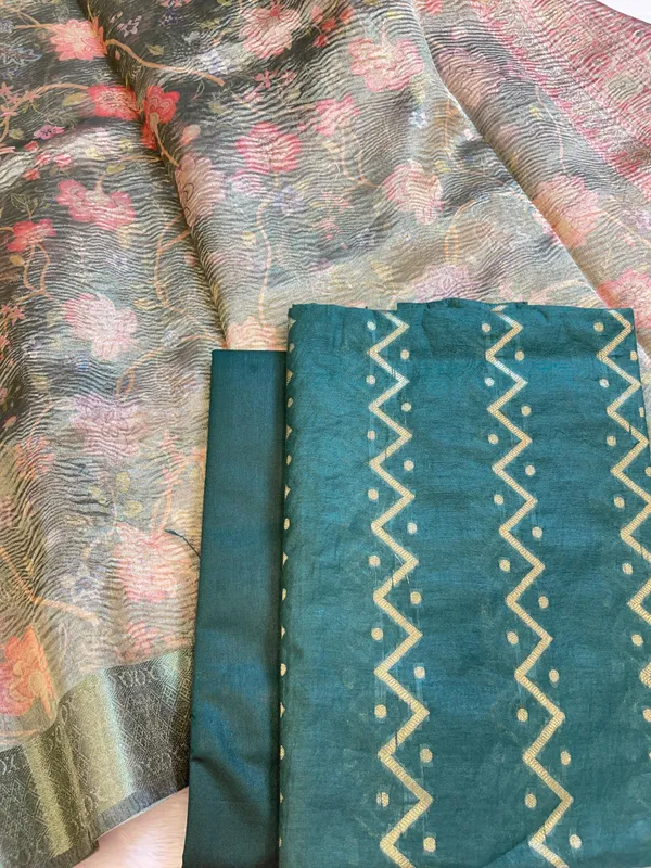 Dark_Green_Pure_Mercerise_Cotton_Zig-Zag_Zari_with_Crush_Tissue_Print_Dupatta_Suit_Set_11SKL_MC4
