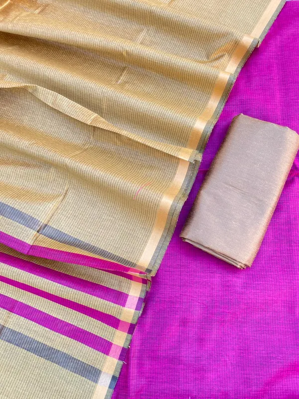 Magenta_Cotton_Silk_Banarasi_Suit_with_Contrast_Mustard_Gold_Bottom_&_Zari_Patti_Dupatta_600SKL_CS23
