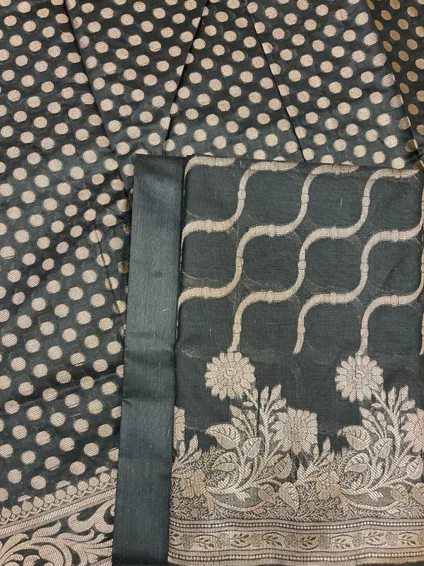 Black_Cotton_Silk_Lehariya_Banarasi_3_pcs_Suit_Set_675JVC_105