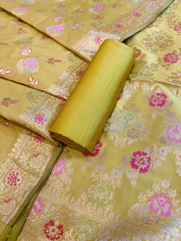 Olive_Semi_Silk_Alfi_Minakari_Zari_Jaal_Banarasi_Suit_1000AJ_SSLK15