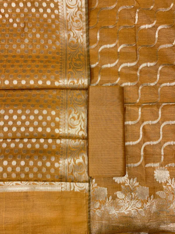 Mustard_Gold_Cotton_Silk_Lehariya_Banarasi_3_pcs_Suit_Set_675JVC_103