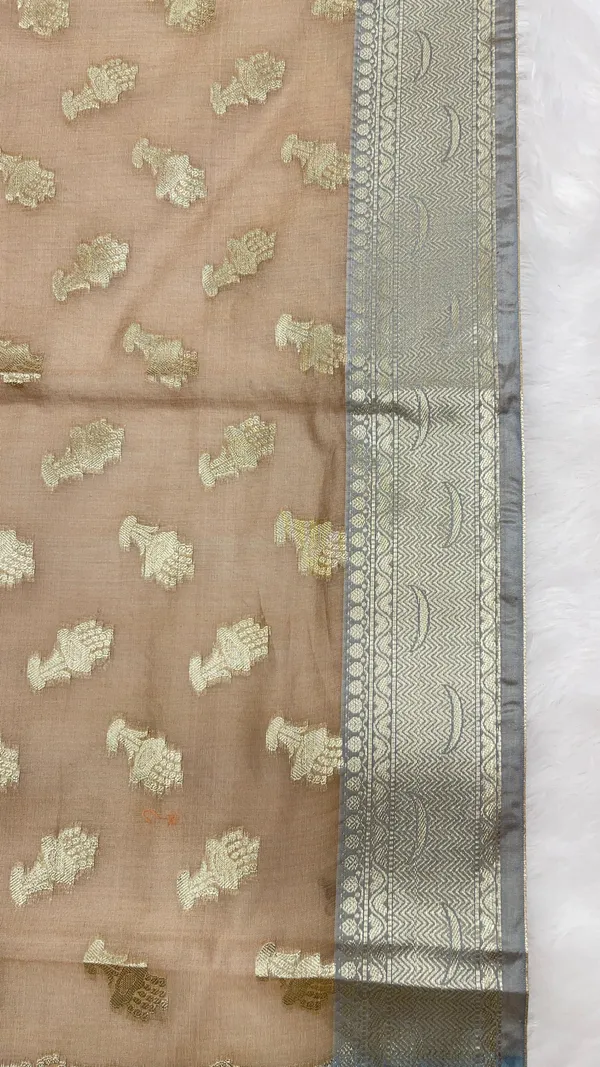Light_Brown_Cotton_Floral_Water_Zari_Booti_Banarasi_Saree_JVC_12