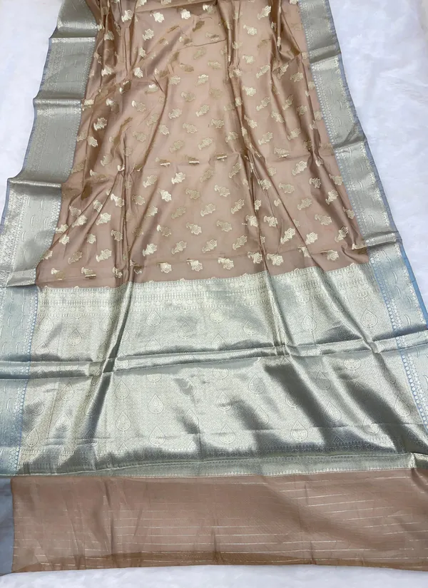 Light_Brown_Cotton_Floral_Water_Zari_Booti_Banarasi_Saree_JVC_12