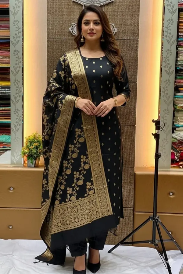 Black_Katan_Silk_Katban_Floral_Zari_Booti_Banarasi_Suit_with_Zari_Jaal_Dupatta_700SKL_KSB9