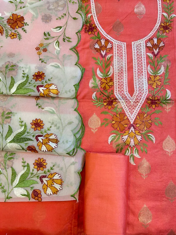 Peach_Dyable_Cotton_Silk_Minakari_Embroidered_Neck_Floral_Booti_Banarasi_Suit_140IM_DCS2