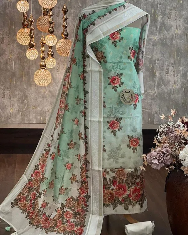 Seagreen_Cotton_Silk_Digital_Print_Banarasi_Suit_with_Floral_Printed_Dupatta_950SKL_CSD4
