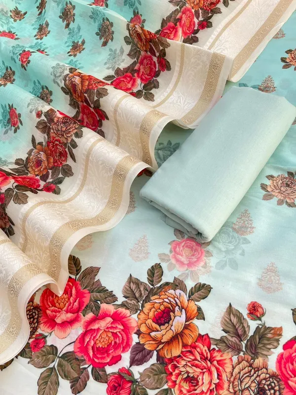 Seagreen_Cotton_Silk_Digital_Print_Banarasi_Suit_with_Floral_Printed_Dupatta_950SKL_CSD4
