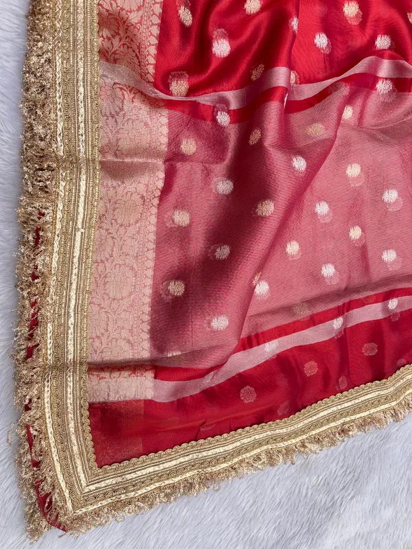 Red_Glass_Tissue_Silk_Zari_Booti_with_Lace_work_Border_Banarasi_Saree_BFS_GT2