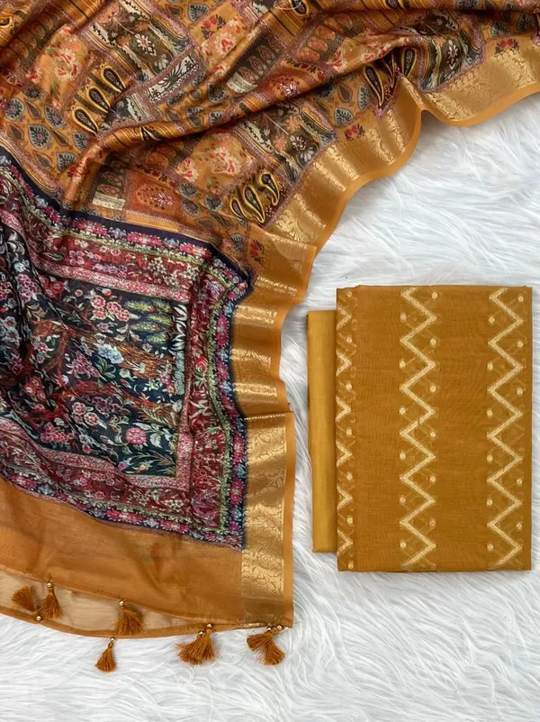 Mustard_Gold_Mercerised_Zari_Zig-Zag_Chanderi_Silk_Banarasi_Suit_with_Digital_Print_Zari_Border_10SKL_MC7