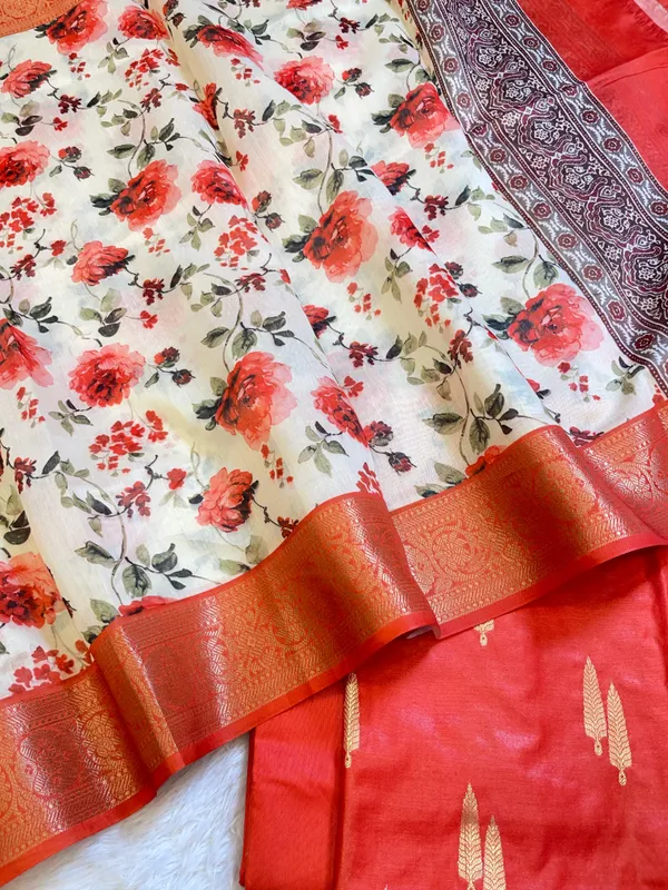 Red_Pure_Mercerise_Silk_Banarasi_3_pcs_Suit_Set_with_Crush_Tissue_Dupatta_1000SKL_MP4