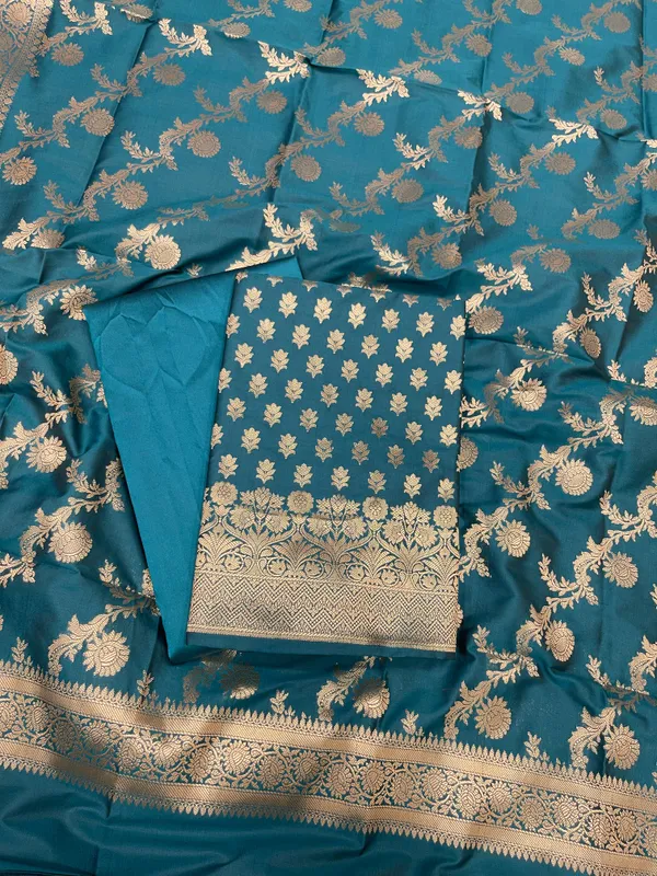Sea_Green_Katan_Silk_Daaman_Border_Banarasi_3_pcs_Suit_Set_850JD_KBR1