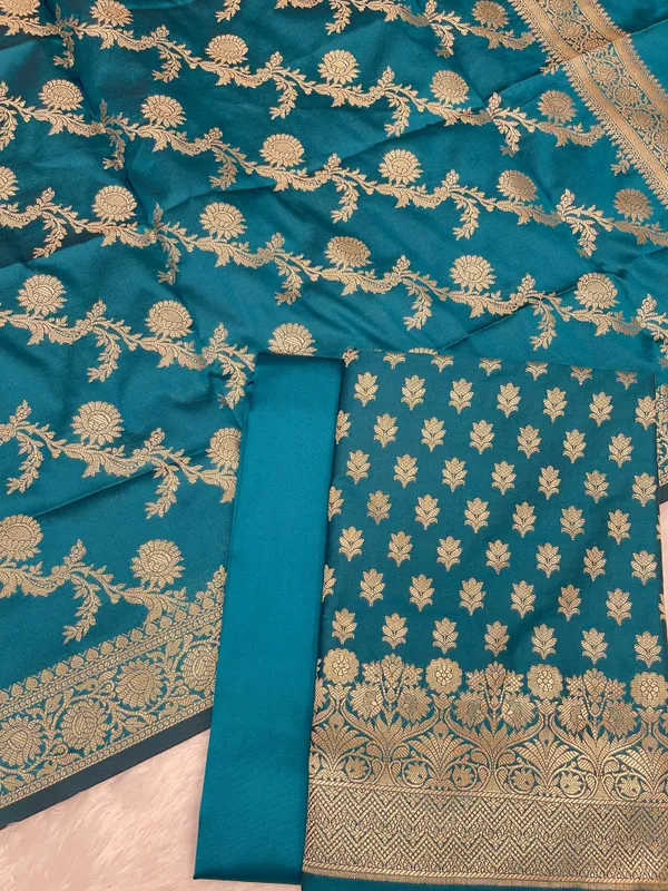 Sea_Green_Katan_Silk_Daaman_Border_Banarasi_3_pcs_Suit_Set_850JD_KBR1