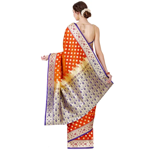 Humairah_Presents_Orange_Satin_Silk_Saree_With_Blouse_Piece_GEJA29