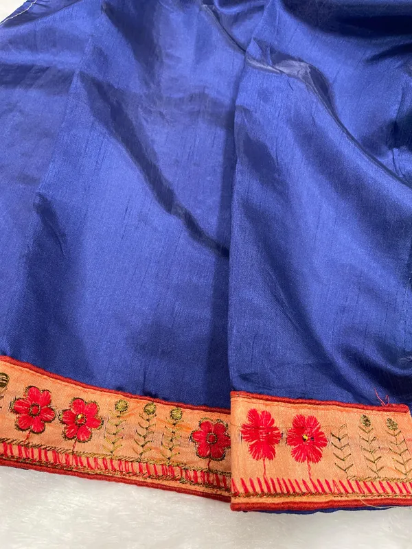 Seagreen_Cotton_Blend_Zari_Embroidery_Banarasi_Saree_600KS_11