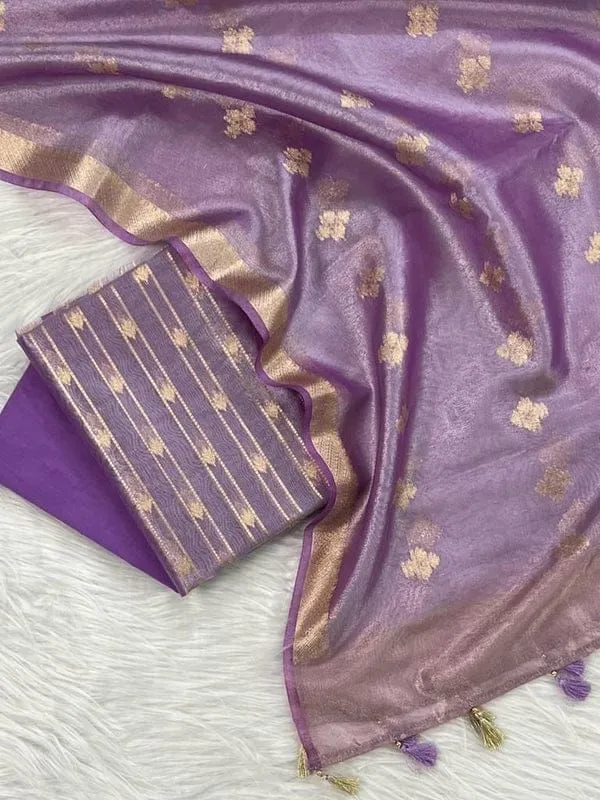 Purple_Tissue_Silk_Stripe_Zari_Neck_Banarasi_Suit_With_Zari_Border_Crush_Dupatta_Skl_Tsu15