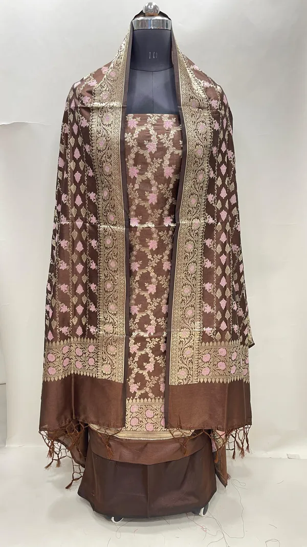 Humairah_Presents_Brown_Magenta_Floral_Minakari_Zari_Jaal_3_pcs_Suit_Set_with_Plain_Bottom_and_Lehariya_Stripe_Minakari_Booti_Brown_Dupatta_ASD_134