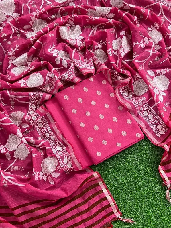 Pure_Mercerized_Pink_Floral_Booti_Banarasi_Suit_with_Heavy_Thread_work_Jaal_Dupatta_1250SKL_PME5