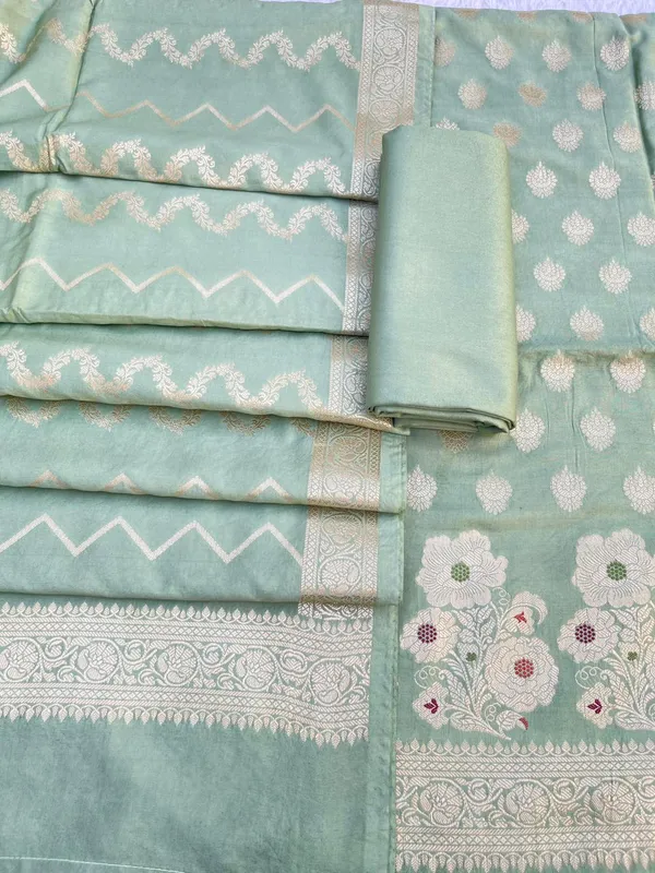 Light_Green_Soft_Viscose_Silk_Mina_Zari_Boota_Banarasi_Suit_with_Zig-Zag_Stripe_Dupatta_1075BFS_SV16