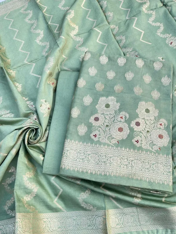Light_Green_Soft_Viscose_Silk_Mina_Zari_Boota_Banarasi_Suit_with_Zig-Zag_Stripe_Dupatta_1075BFS_SV16