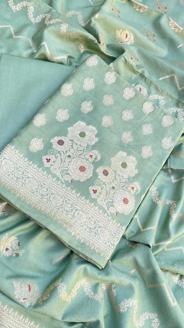 Light_Green_Soft_Viscose_Silk_Mina_Zari_Boota_Banarasi_Suit_with_Zig-Zag_Stripe_Dupatta_1075BFS_SV16