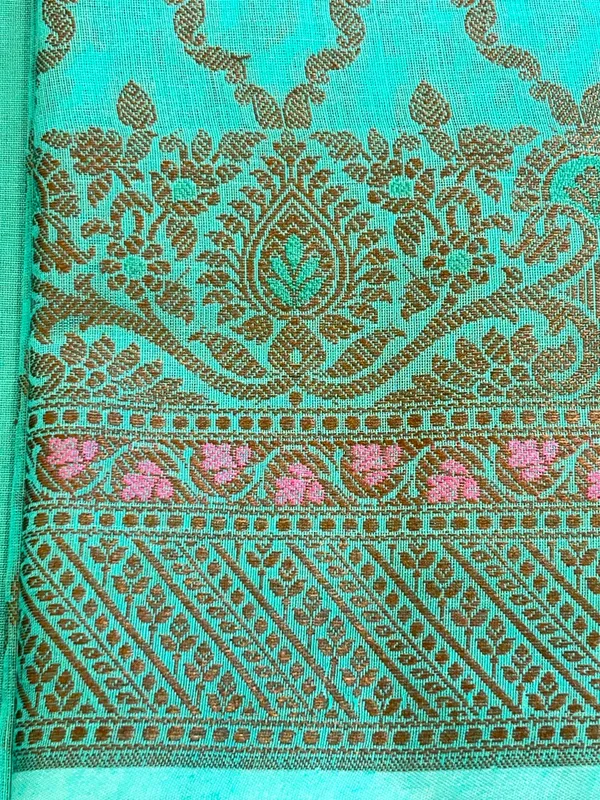 Seagreen_Cotton_Resham_Zari_Zig-Zag_Banarasi_Suit_625SHL_CT32