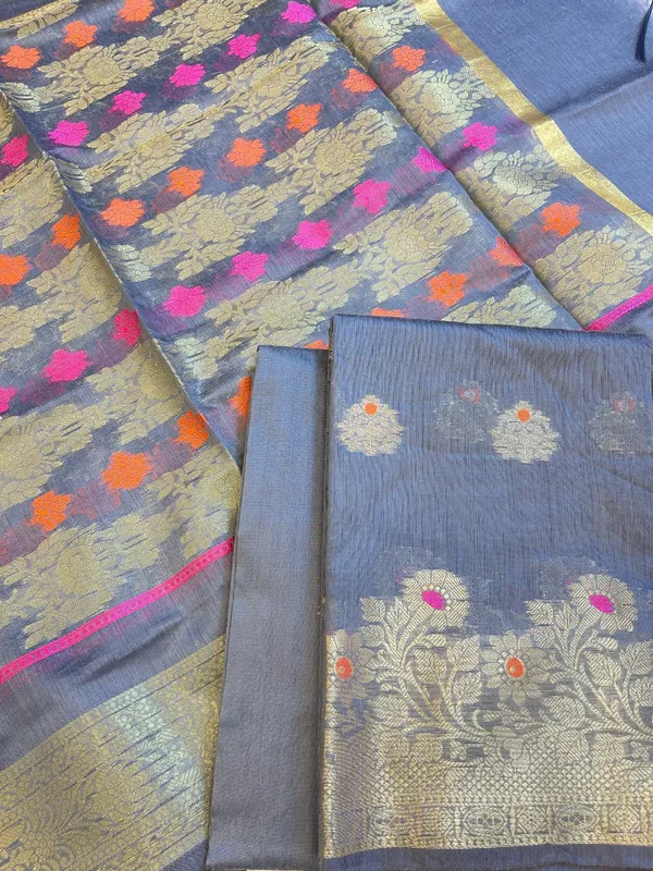 Grey_Cotton_Floral_Resham_Mina_Zari_Booti_Banarasi_Suit_with_Stripe_Resham_Zari_Dupatta_600SKL_CTN3