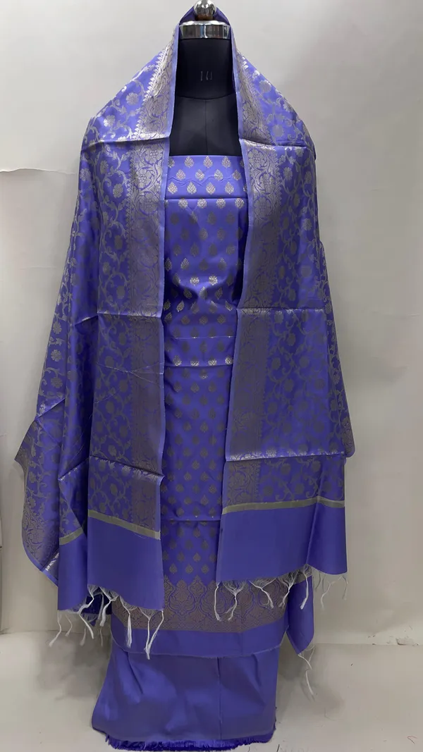 Humairah_Purple_Art_Silk_Floral_Zari_Booti_3_pcs_Suit_set_with_Plain_Bottom_and_Tilfi_Floral_Zari_Jaal_Purple_Dupatta