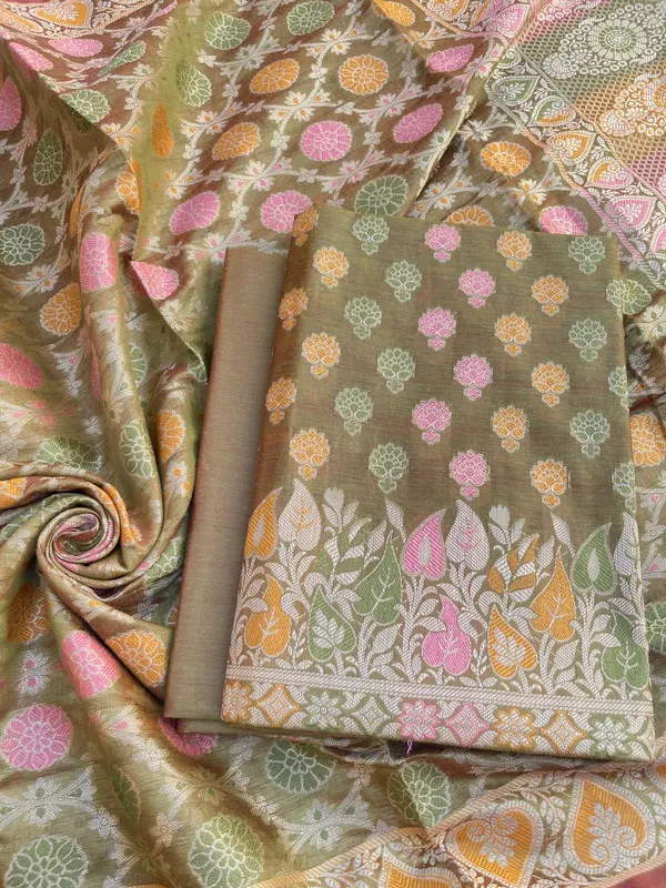 Olive_Green_Chiniya_Dyable_Kota_Tilfi_Meena_Resham_Work_with_Multicolor_Jaal_Dupatta_975AJ_CS3