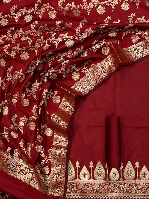 Red_Katan_Silk_Plain_Katban_Banarasi_Suit_with_Floral_Aada_Zari_Jaal_Dupatta_800SKL_KSK11