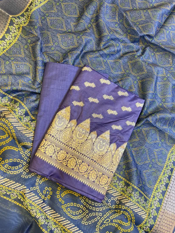 Purple_Katan_Silk_Floral_Zari_Booti_with_Cotton_Print_Dupatta_Banarasi_3_pcs_Suit_Set_1500AJ_KCP1